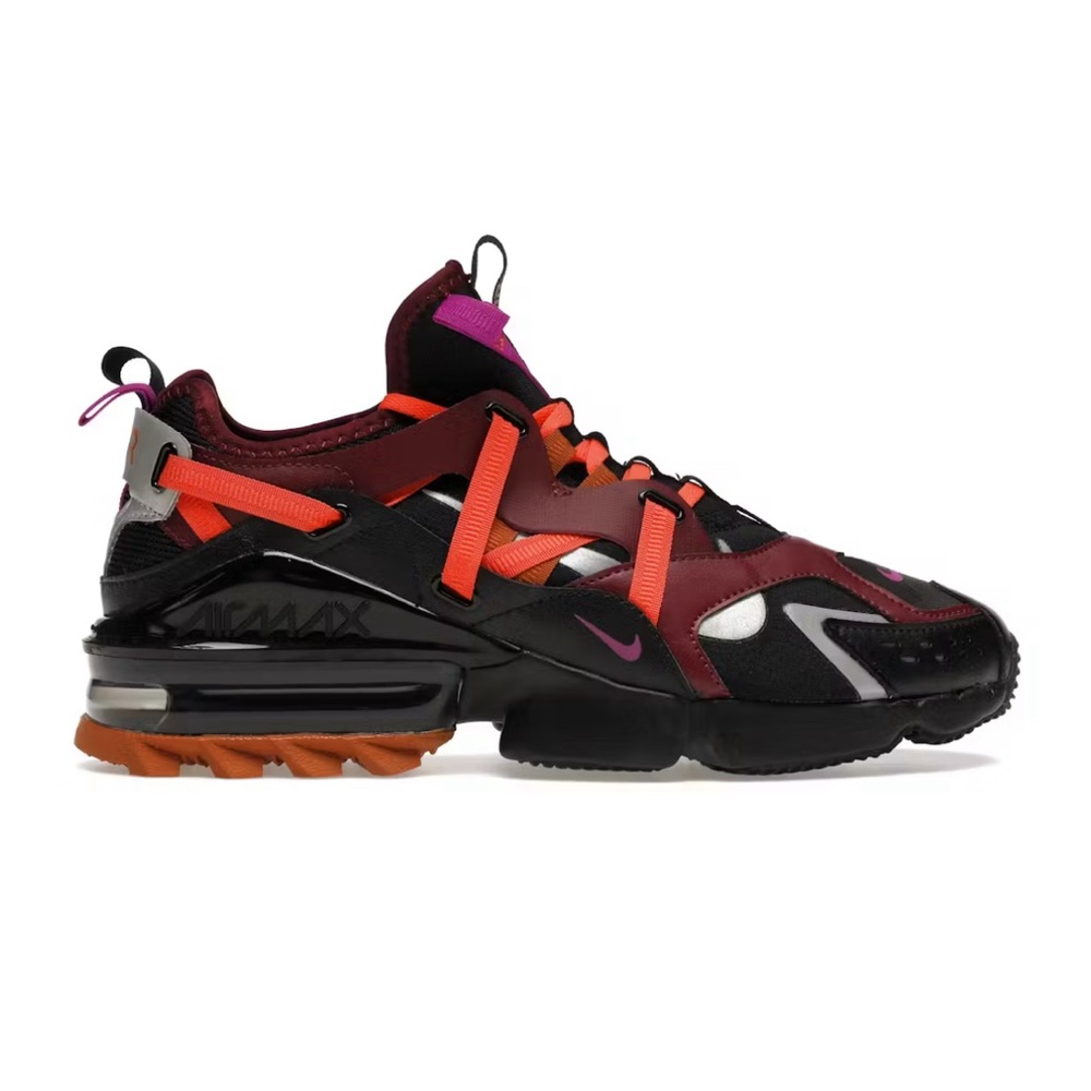 Nike Air Max Black and Red Sneakers